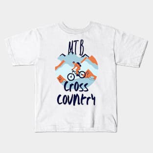 Cross Country Thrills Kids T-Shirt